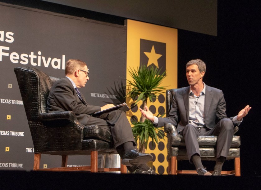 SHSU, LEAP Center, Law Engagement And Center, Texas Tribune Festival, Beto O'Rourke, Evan Smith