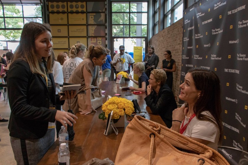 SHSU, LEAP Center, Law Engagement And Center, Texas Tribune Festival, Bethany McLean