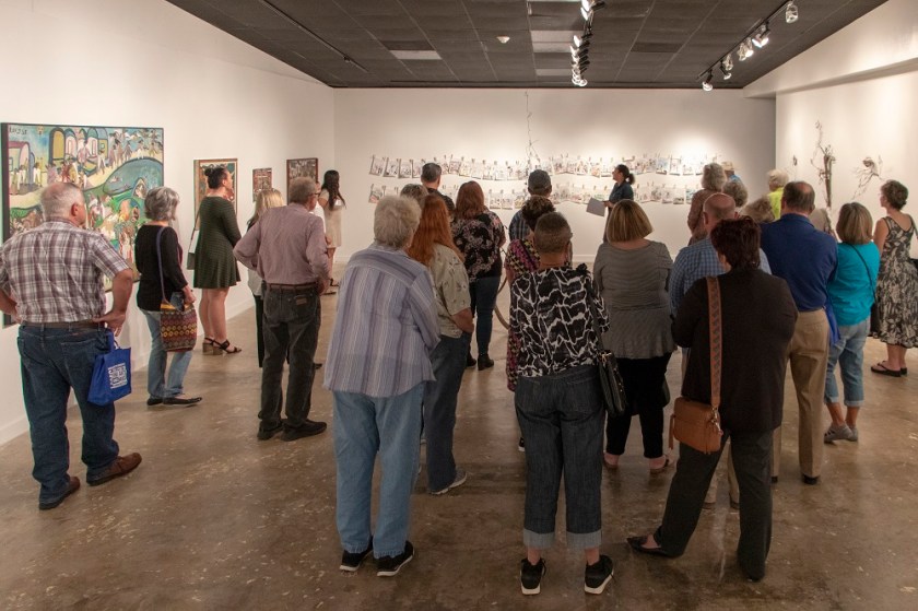 SHSU, LEAP Center, LEAP Ambassadors, heART of Huntsville, Andy Emmons, Johnnie Swearingen, heART of Huntsville, Ed Wilson