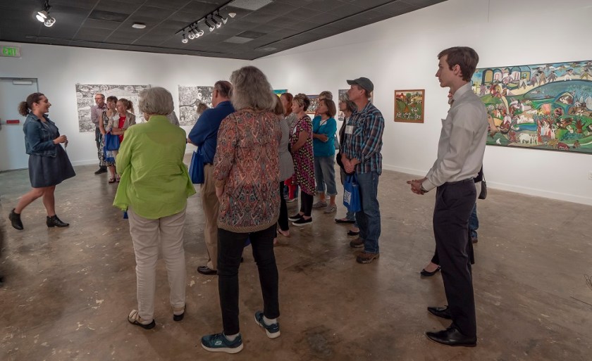 SHSU, LEAP Center, LEAP Ambassadors, heART of Huntsville, Andy Emmons, Johnnie Swearingen, heART of Huntsville, Ed Wilson