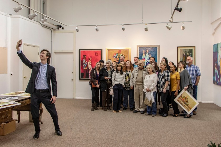 SHSU, LEAP Center, LEAP Ambassadors, heART of Huntsville, Huntsville Statue and Visitors Center, Jamie Matthews, David Adickes, Mike Yawn