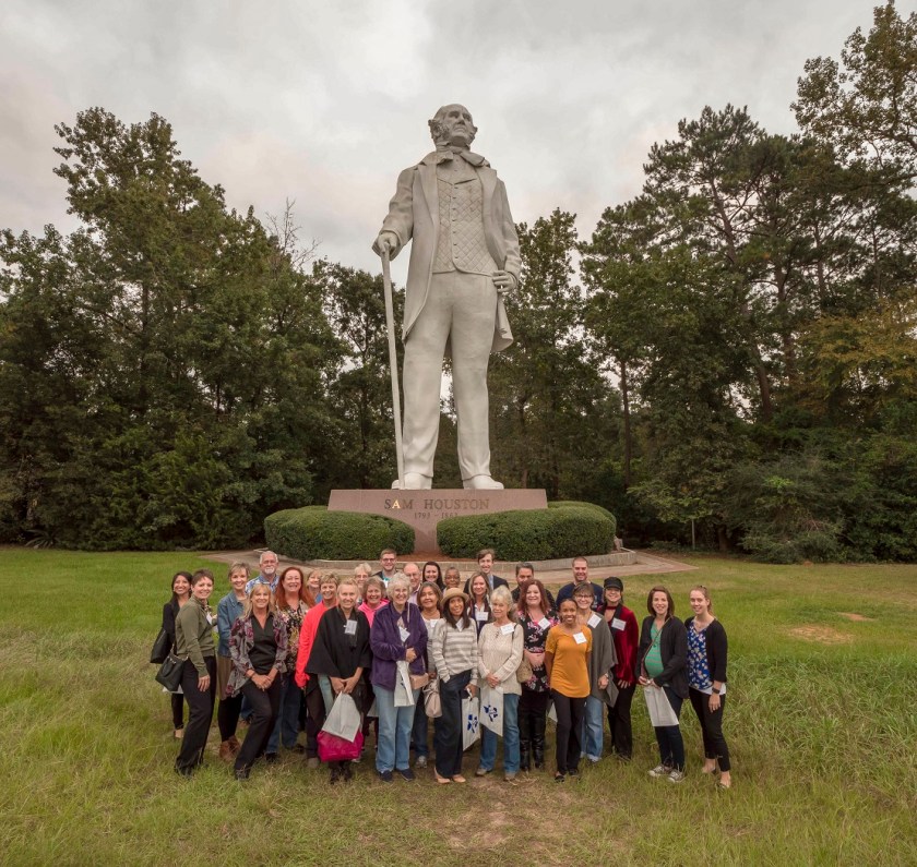 SHSU, LEAP Center, LEAP Ambassadors, heART of Huntsville, Huntsville Statue and Visitors Center, Jamie Matthews, David Adickes, Mike Yawn