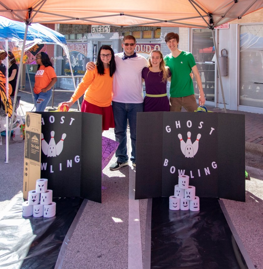 SHSU, LEAP Center, LEAP Ambassadors, Huntsville Main Street, Scare on the Square