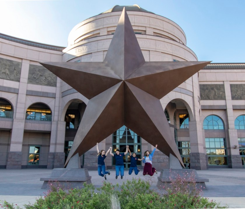 SHSU, LEAP Ambassadors, LEAP Center, Austin Texas, ATX, Bob Bullock Museum of Texas History