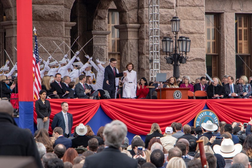 SHSU, LEAP Center, LEAP Ambassadors, ATX, Austin Texas, Capitol, Governor Inauguration, Greg Abbott, Dan Patrick