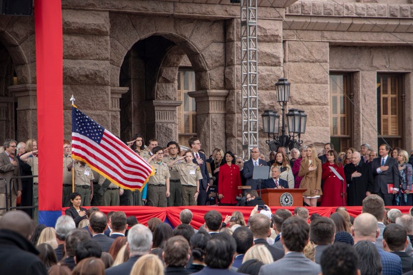 SHSU, LEAP Center, LEAP Ambassadors, ATX, Austin Texas, Capitol, Governor Inauguration, Greg Abbott, Dan Patrick
