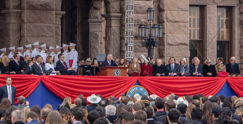 SHSU, LEAP Center, LEAP Ambassadors, ATX, Austin Texas, Capitol, Governor Inauguration, Greg Abbott, Dan Patrick,