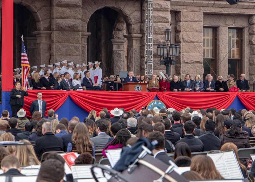 SHSU, LEAP Center, LEAP Ambassadors, ATX, Austin Texas, Capitol, Governor Inauguration, Greg Abbott, Dan Patrick,