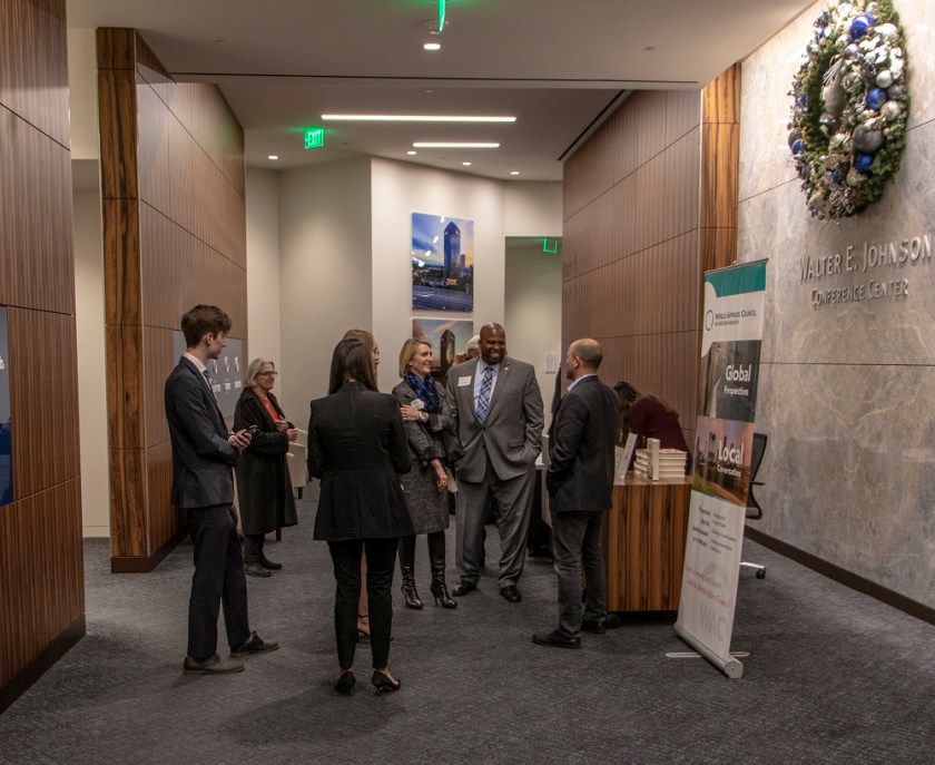 SHSU, LEAP Center, LEAP Ambassadors, World Affairs Council Houston, Ben Rhodes