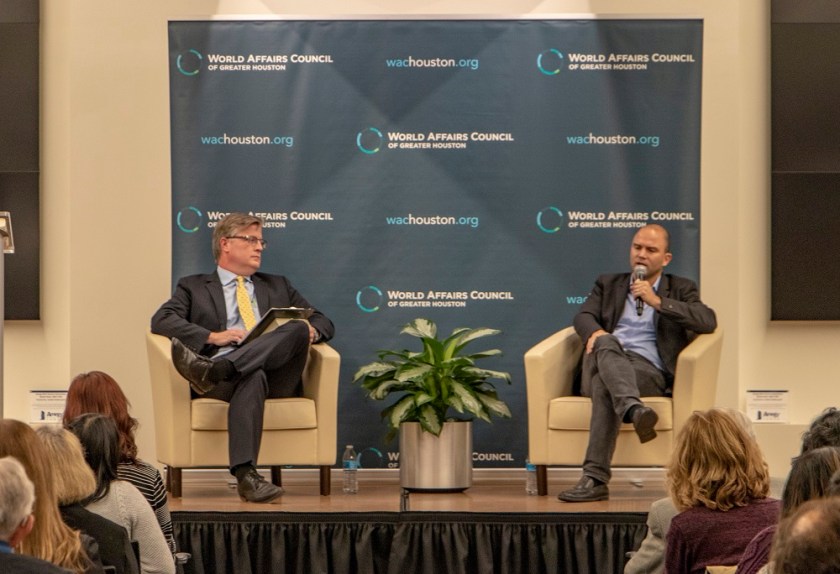 SHSU, LEAP Center, LEAP Ambassadors, World Affairs Council Houston, Ben Rhodes