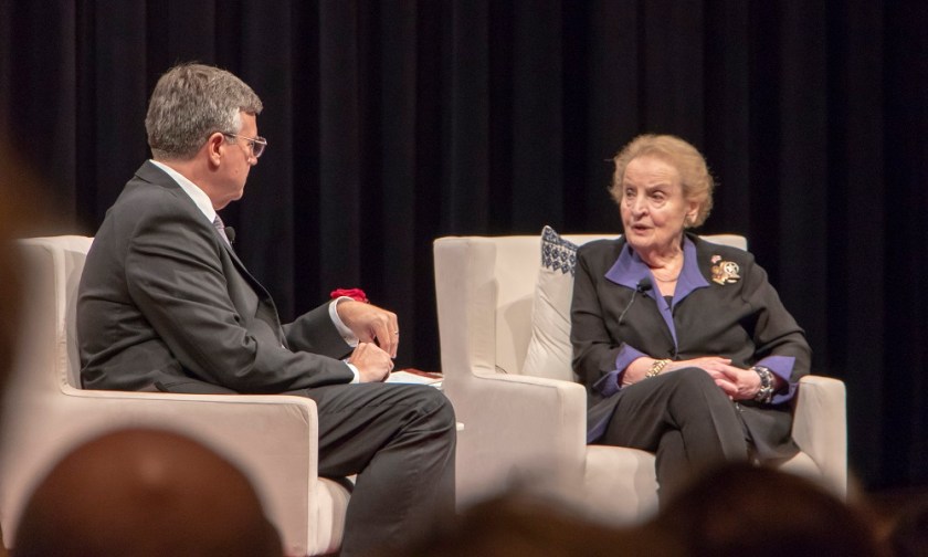 SHSU, LEAP Center, LEAP Ambassadors, Bush Presidential Library, George H W Bush, Madeleine Albright