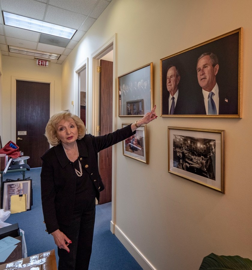 SHSU, LEAP Center, LEAP Ambassadors, President George H. W. Bush, Presidents Day,  Jean Becker, Mark Burns