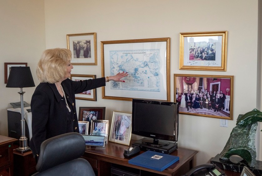 SHSU, LEAP Center, LEAP Ambassadors, President George H. W. Bush, Presidents Day,  Jean Becker, Mark Burns