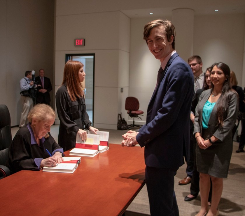 SHSU, LEAP Center, LEAP Ambassadors, Bush Presidential Library, George H W Bush, Madeleine Albright