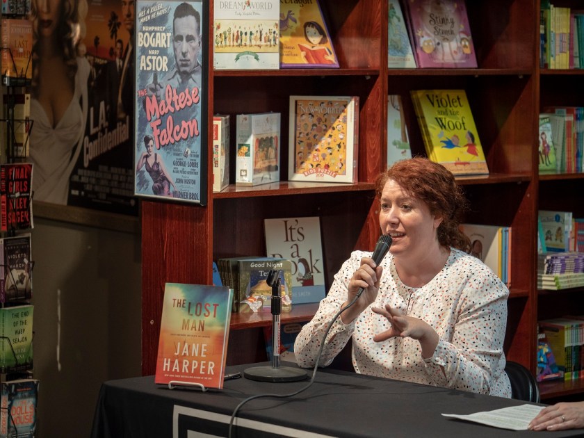 SHSU, LEAP Center, LEAP Ambassadors, Murder by the Book, Jane Harper, Amelia Passanza, The Lost Man