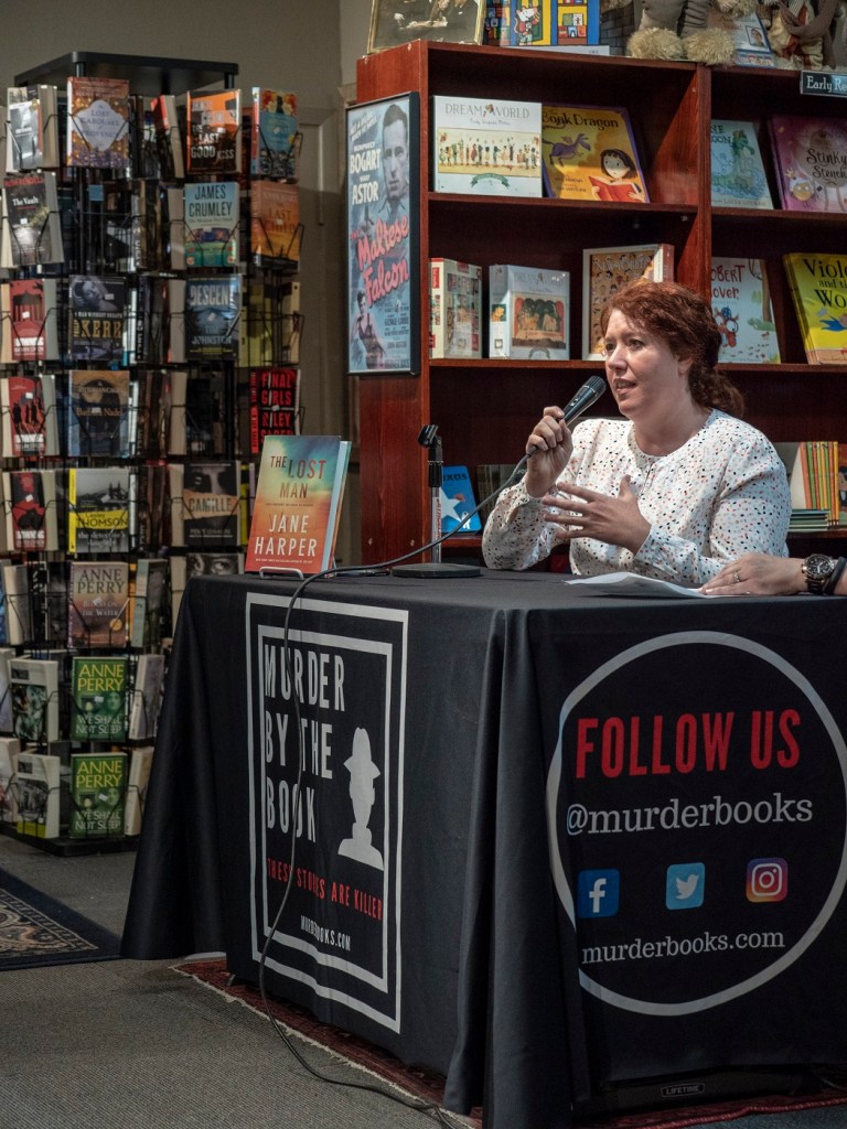 SHSU, LEAP Center, LEAP Ambassadors, Murder by the Book, Jane Harper, Amelia Passanza, The Lost Man