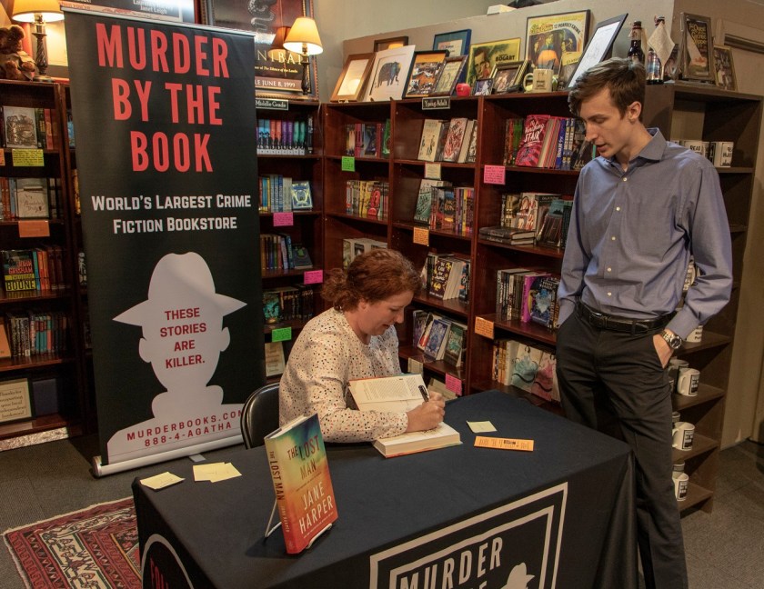 SHSU, LEAP Center, LEAP Ambassadors, Murder by the Book, Jane Harper, Amelia Passanza, The Lost Man