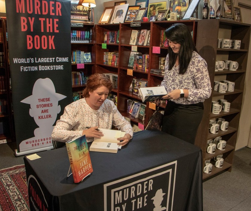 SHSU, LEAP Center, LEAP Ambassadors, Murder by the Book, Jane Harper, Amelia Passanza, The Lost Man