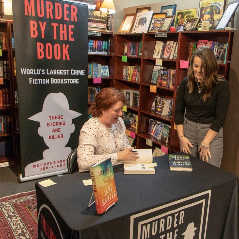 SHSU, LEAP Center, LEAP Ambassadors, Murder by the Book, Jane Harper, Amelia Passanza, The Lost Man