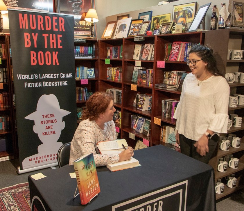 SHSU, LEAP Center, LEAP Ambassadors, Murder by the Book, Jane Harper, Amelia Passanza, The Lost Man