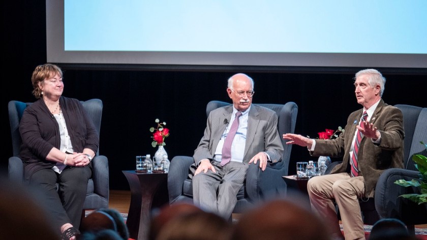 SHSU, LEAP Center, LEAP Ambassadors, Presidents Day, Andrew Card, Jean Becker, Andrew Natsios, Professor Jim Olson