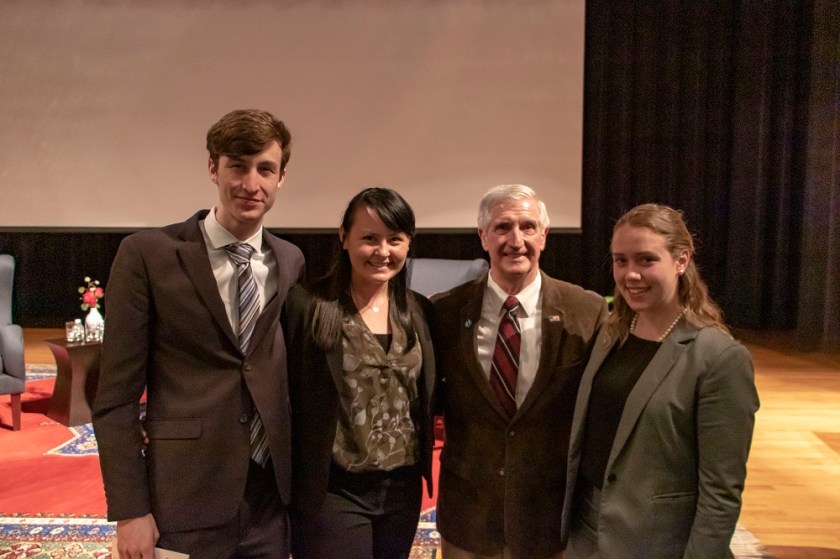 SHSU, LEAP Center, LEAP Ambassadors, Presidents Day, Andrew Card, Jean Becker, Andrew Natsios, Professor Jim Olson