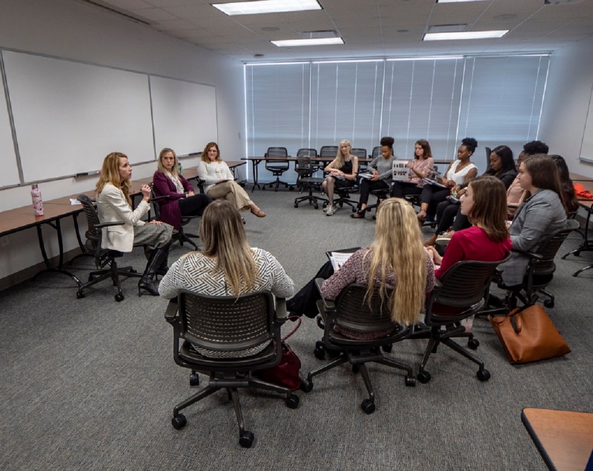 SHSU, LEAP Center, LEAP Ambassadors, SHAIP, Internships, Julie Schwab, Vinessa Mundorff, Heather Varela