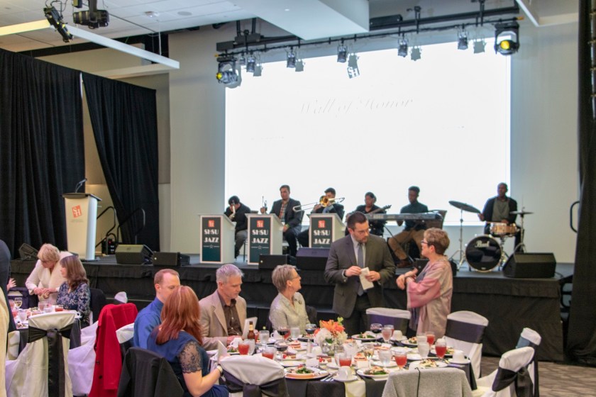 SHSU, LEAP Center, LEAP Ambassadors, CHSS, Wall of Honor, SHSU Jazz Band