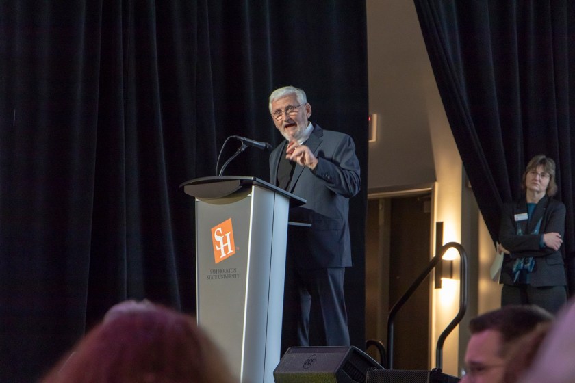 SHSU, LEAP Center, LEAP Ambassadors, CHSS, Wall of Honor, Dick Eglsaer