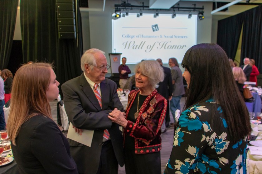SHSU, LEAP Center, LEAP Ambassadors, CHSS, Wall of Honor, Ralp and Linda Pease