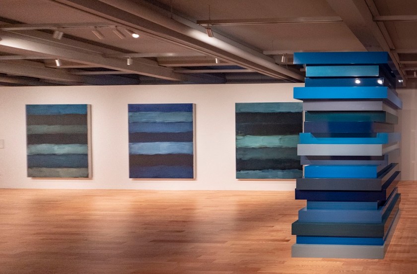 SHSU, LEAP Center, LEAP Ambassadors, New England Tour, Hartford CT, Wadsworth Atheneum, Sean Scully