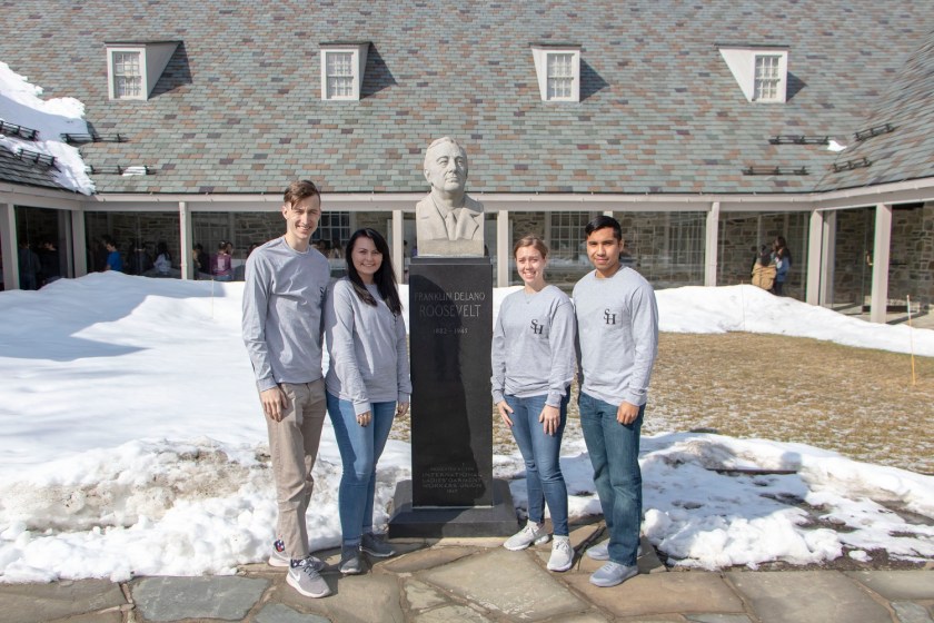 SHSU, LEAP Center, LEAP Ambassadors, FDR Presidential Library and Museum, Franklin Delano Roosevelt, Hyde Park, Poughkeepsie