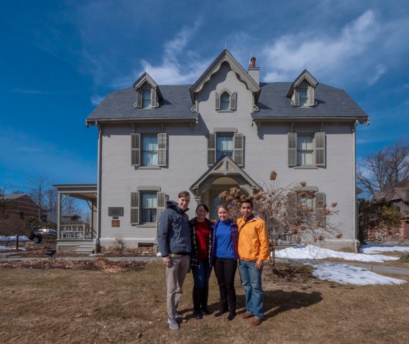 SHSU, LEAP Center, LEAP Ambassadors, New England Tour, Hartford CT, Harriet Beecher Stowe