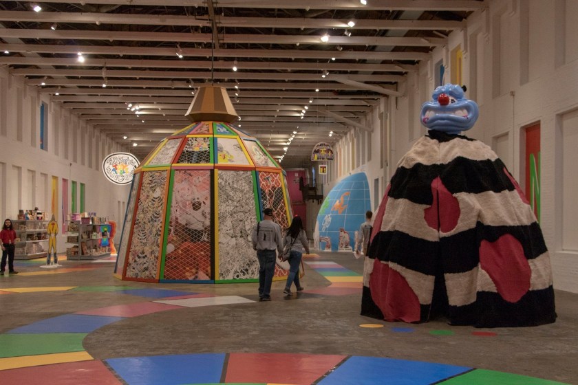 SHSU, LEAP Ambassadors, LEAP Center, MASS MOCA, Museum of Contemporary Arts, North Adams, Trenton Doyle Hancock