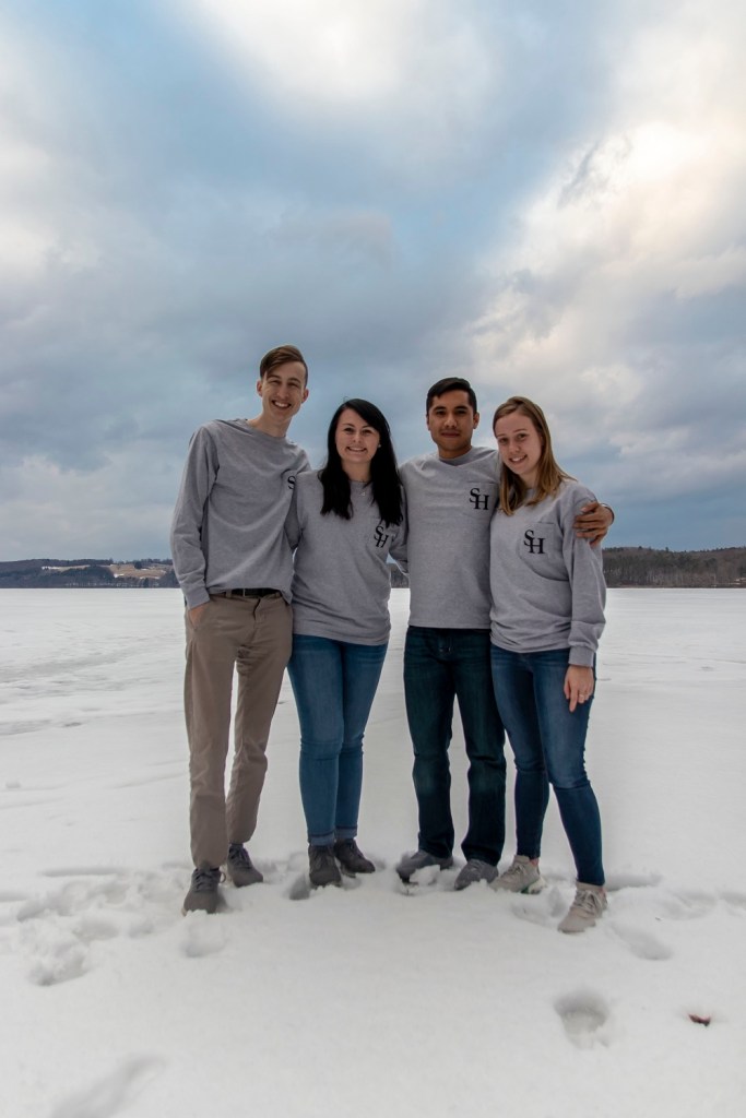 SHSU, LEAP Ambassadors, LEAP Center, Frozen Lake