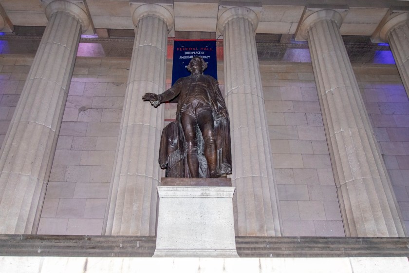 SHSU, LEAP Center, LEAP Ambassadors, New York City, George Washington, Federal Hall