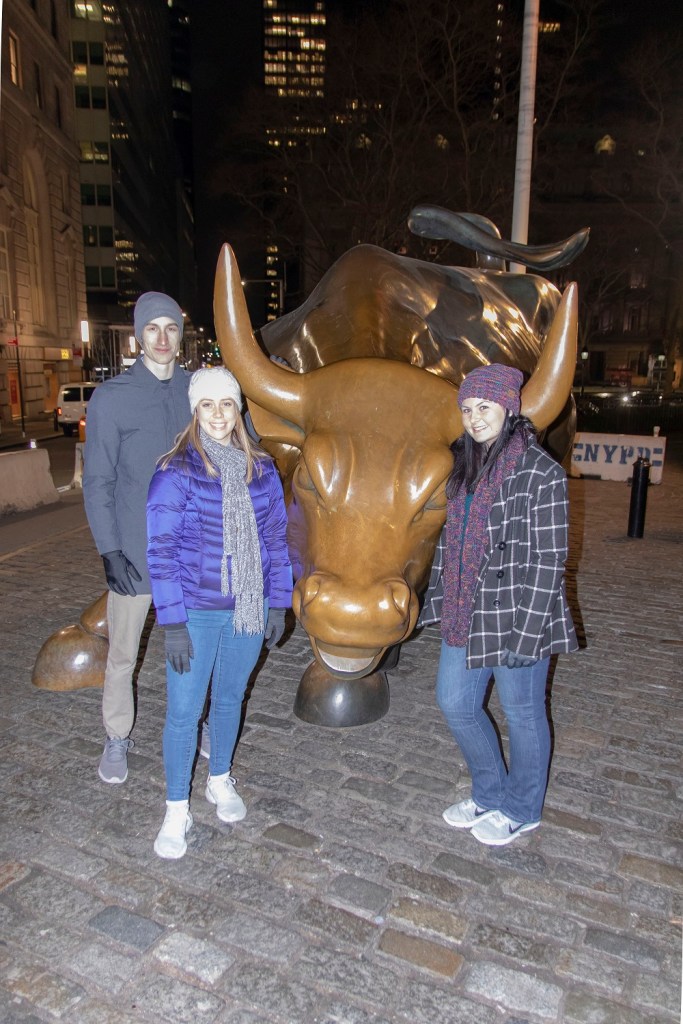 SHSU, LEAP Center, LEAP Ambassadors, New York City, Wall Street, Charging Bull