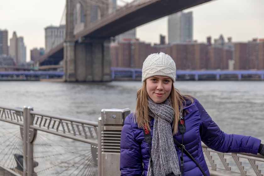 SHSU, LEAP Center, LEAP Ambassadors, New York City, Brooklyn, Brooklyn Bridge, Victoria McClendon-Leggett