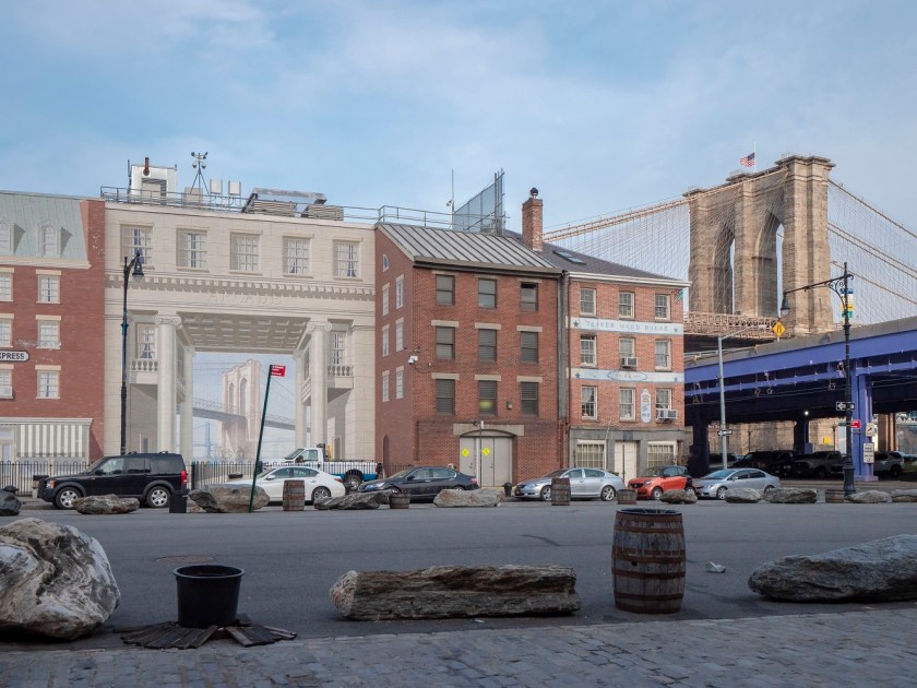 SHSU, LEAP Center, LEAP Ambassadors, New York City, Richard Haas, Brooklyn Bridge