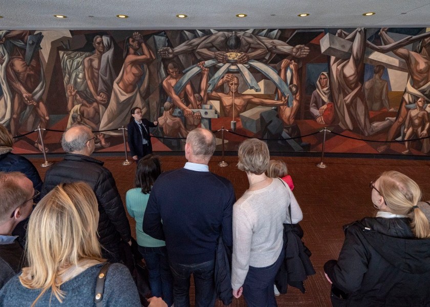 SHSU, LEAP Center, LEAP Ambassadors, United Nations, New York City, Art