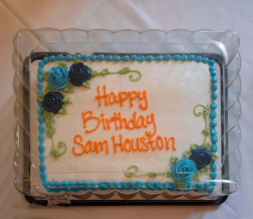 SHSU, LEAP Center, LEAP Ambassadors, Austin Texas, Sam Houston Birthday