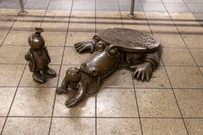 SHSU, LEAP Center, LEAP Ambassadors, New York City, Life Underground, Subway, Tom Otterness