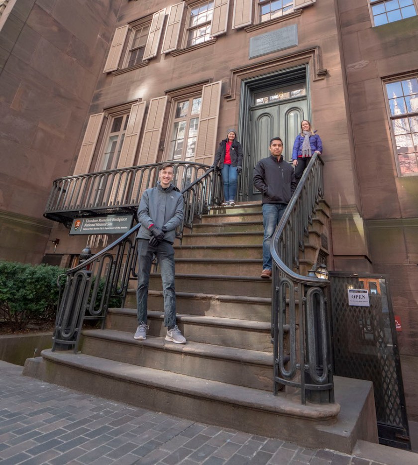 SHSU, LEAP Center, LEAP Ambassadors, New York City, Teddy Roosevelt Birthplace