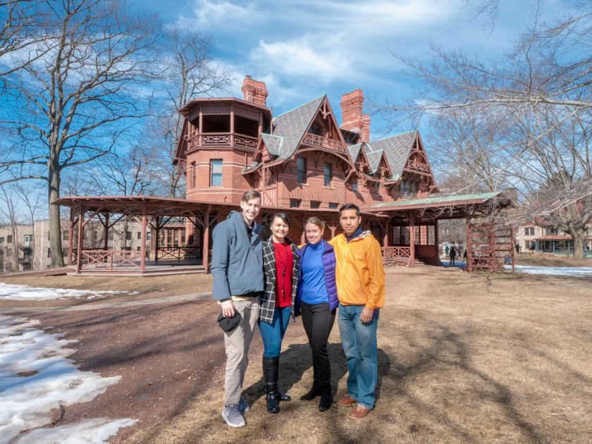 SHSU, LEAP Center, LEAP Ambassadors, New England Tour, Hartford CT, Mark Twain House