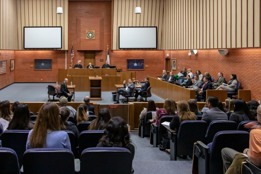 SHSU, LEAP Center, LEAP Ambassadors, 10th Court of Appeals, Chief Justice Tom Gray, 