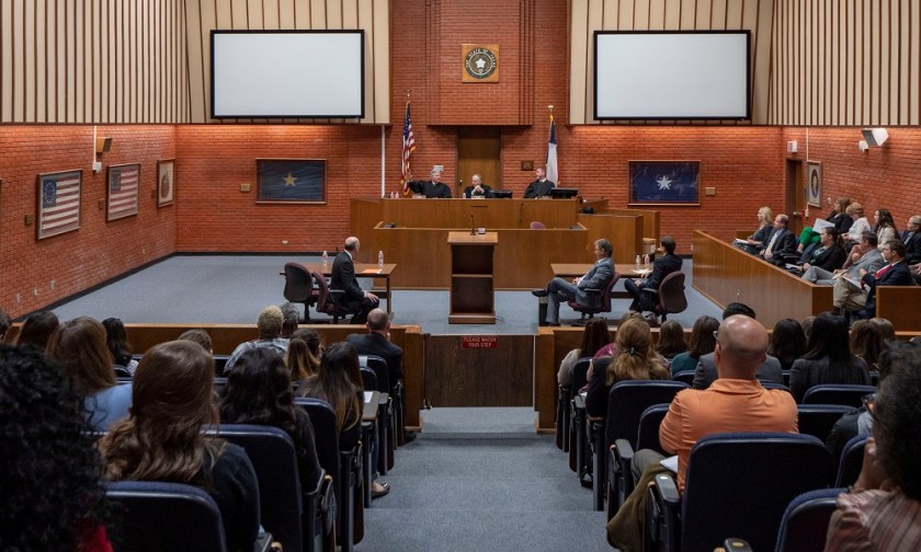 SHSU, LEAP Center, LEAP Ambassadors, 10th Court of Appeals, Chief Justice Tom Gray
