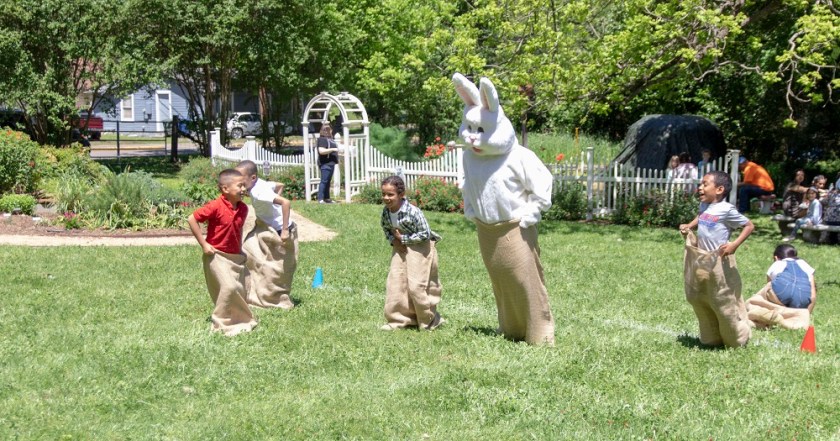 SHSU, LEAP Center, LEAP Ambassadors, Wynne Home Arts Center, Easter Egg Hunt