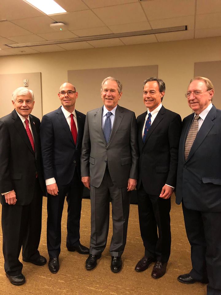 SHSU, Sam Houston Austin Internship Program, SHAIP, TSUS Foundation, President George W. Bush, Speaker Dennis Bonnen, Speaker Tom Craddick, Speaker Joe Straus, Speaker Pete Laney