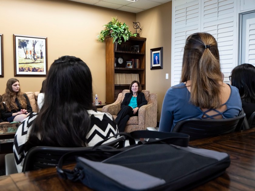 SHSU, LEAP Center, LEAP Ambassadors, Julie Kavanagh, Diplomat In Residence Texas, DIRT