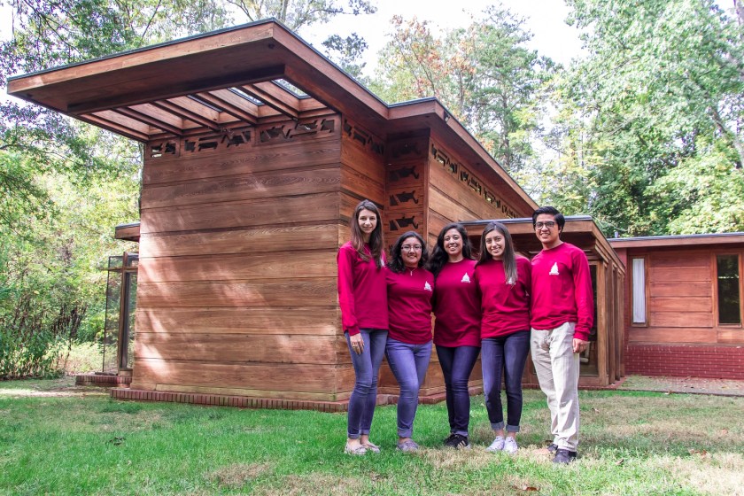 SHSU, LEAP Center, LEAP Ambassadors, Washington DC, Frank Lloyd Wright, Pope-Leighey House